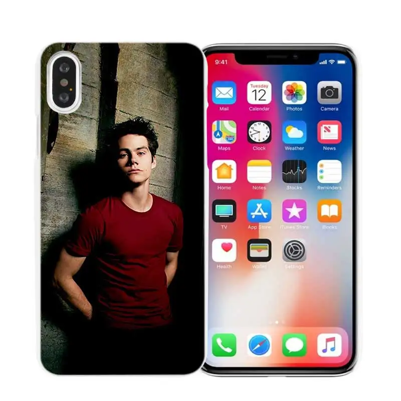 Teen Wolf Dylan Obrien чехол для телефона чехол для iPhone XR XS Max X 6 6S 7 8 Plus 5 5S SE 5C Жесткий PC Пластиковый Чехол бампер сумки - Цвет: 12