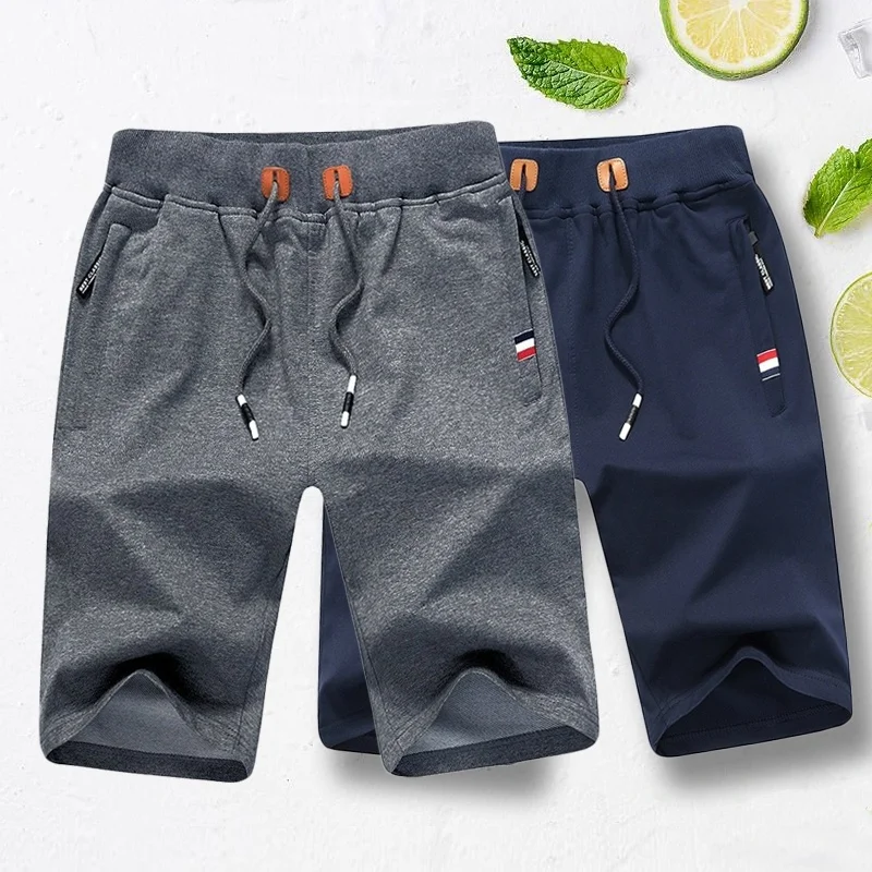 

Men Casual Shorts Summer Trousers New Fashion Cotton Bodybuilding Sweatpants Men Fitness Sporting Short Joggers Gyms Shorts