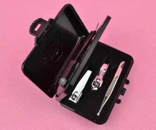 

10sets 6 in 1 Nail Care Set File Buffer Standing Block For Nail Art Shiner Manicure & Pedicure Nail Tool Products -free shipping