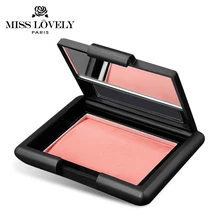 Makeup Blush Cosmetic Powder Blush Maquiagem Natural Face Blush Powder Makeup Blusher Palette Mineralize blush With Mirror