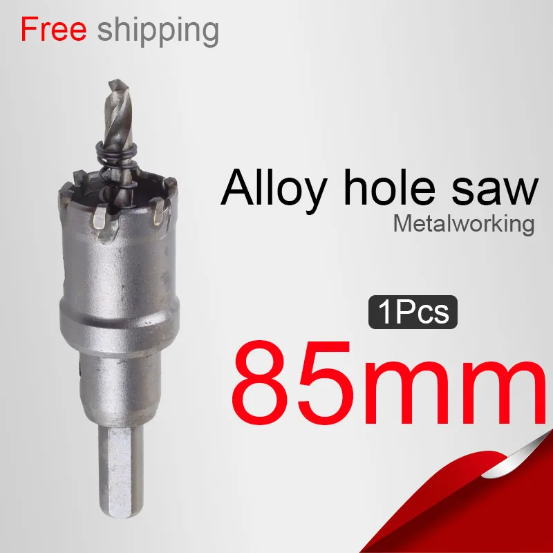 85mm 3.346in Stainless steel hole saws Lengthened alloy hole saw Metal