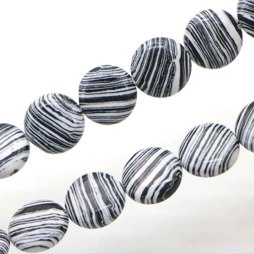 Rounded loose stone beads (30)