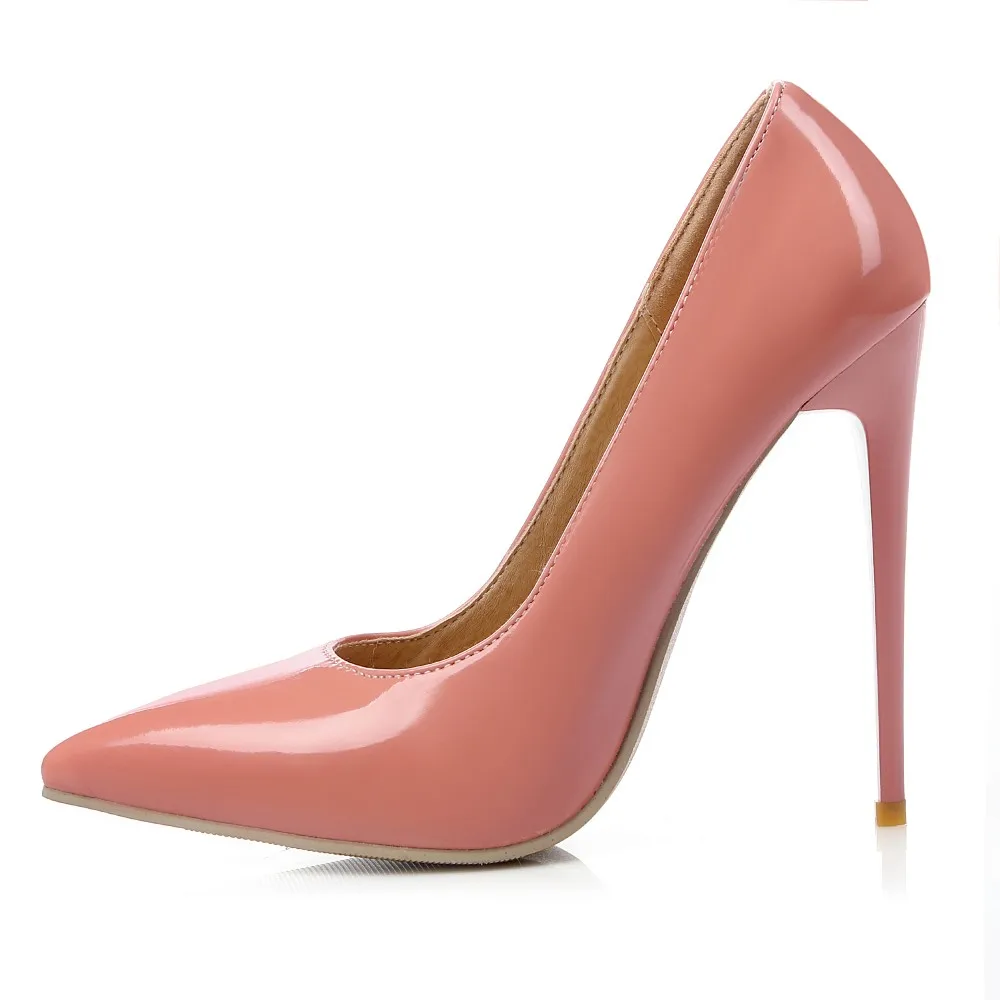 BLXQPYT/Новинка; модные пикантные женские туфли-лодочки на платформе с острым носком абрикосового цвета; женские свадебные туфли на высоком каблуке; большие размеры 34-47; 8-10