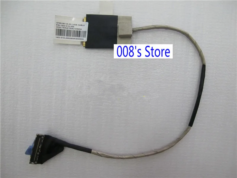 Новый Тетрадь LED ЖК-дисплей LVDS кабель для Asus G750 g750j g750jw g750jw-1a 2D 1422-01dl000 Дисплей видео Экран Flex Компоненты