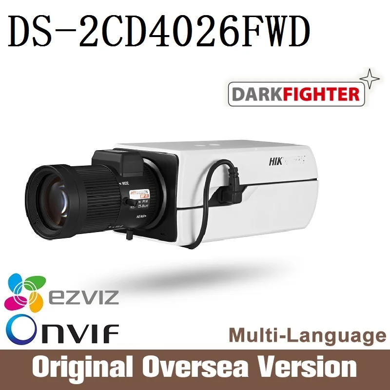 HIKVISION DS 2CD4026FWD Ultra low light 128GB ONVIF RJ45 Face detection