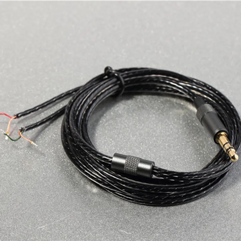 HIFI Earphone Cable for DIY Replacement 1.2m Audio Cable Headphone 32 cores Repair Headset Wire