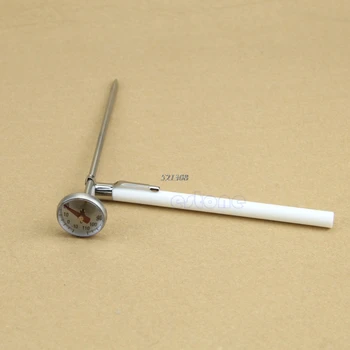 

Food liquid Milk Bottle Thermometer Water Meter Oil Temperature Gauge 2 Colors
