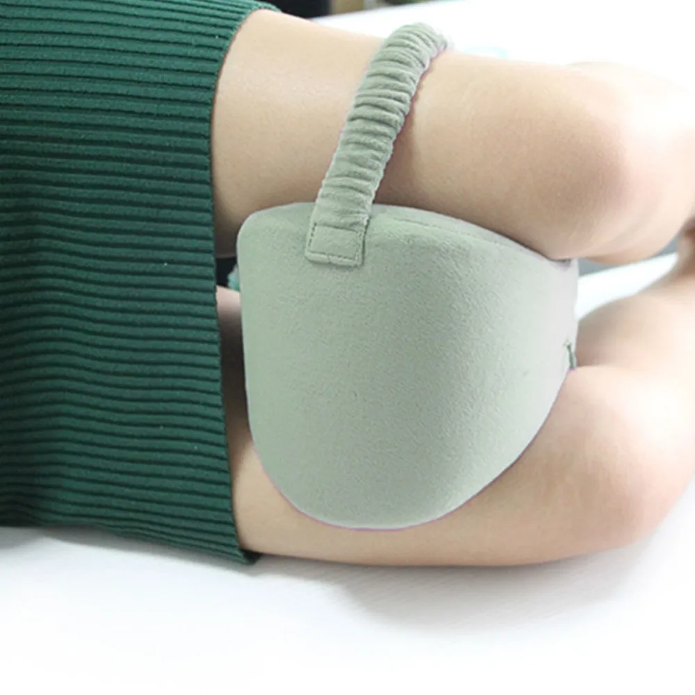 Comfort Pure Memory Foam Knee Pillow for Sciatica Relief Back Pain Leg Pain Hip And Joint Pain