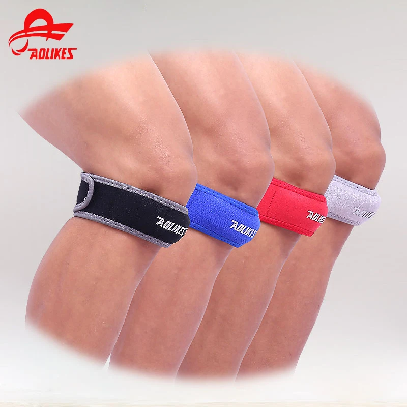 Aolikes 1pcs Adjustable Jumpers's Knee Patellar Tendon Support Strap