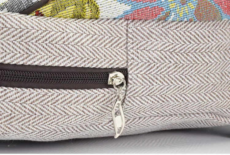 2021 New Retro Woman Backpack Female Shoulder Bag Pure Hand-woven Cotton Linen Small Rucksack Ancient Bag Student School Bags