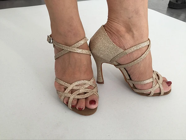 Suphini dance shoes Gold 713-1
