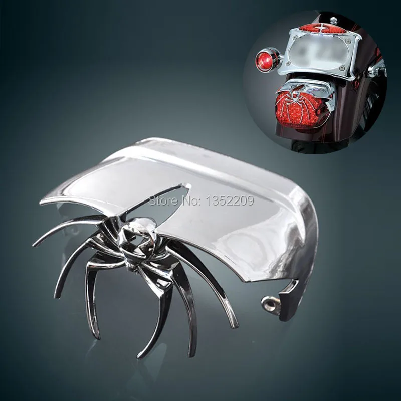 harley chrome tail light cover