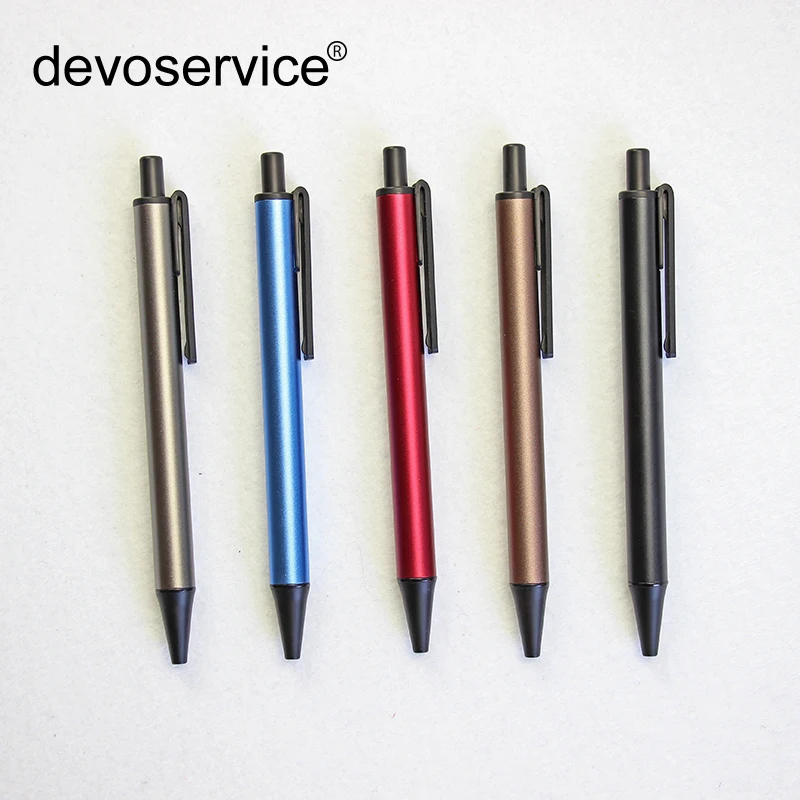 

1PCS Fashion Pens Creative Novelty Items Metal ballpoint pen Business Office Supplies School Office Student Writing Supply