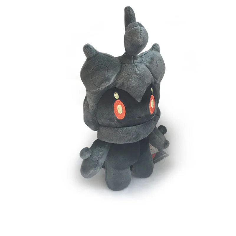 TAKARA TOMY POKEMON 23 см мультфильм аниме персонажи Marshadow Мягкие плюшевые игрушки покемон кукла игрушки для детской комнаты украшения