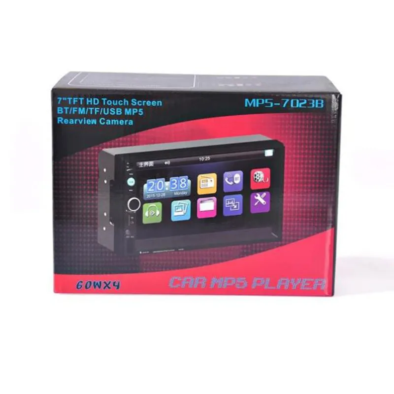 Sale Bluetooth Car Stereo Audio In-Dash Aux Input Receiver SD/USB MP5 Player 2