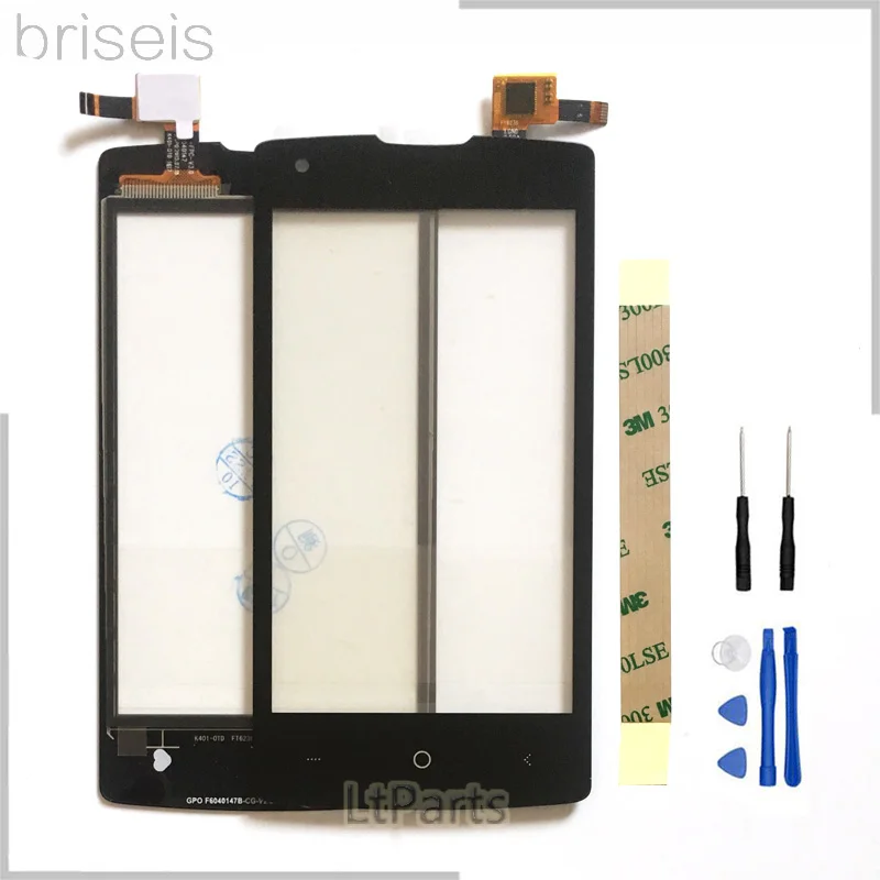 briseis Mobile Phone Touch Screen Digitizer For leagoo alfa 8 Touchscreen Front Glass Sensor Panel Replacement Touchpad tape | Мобильные