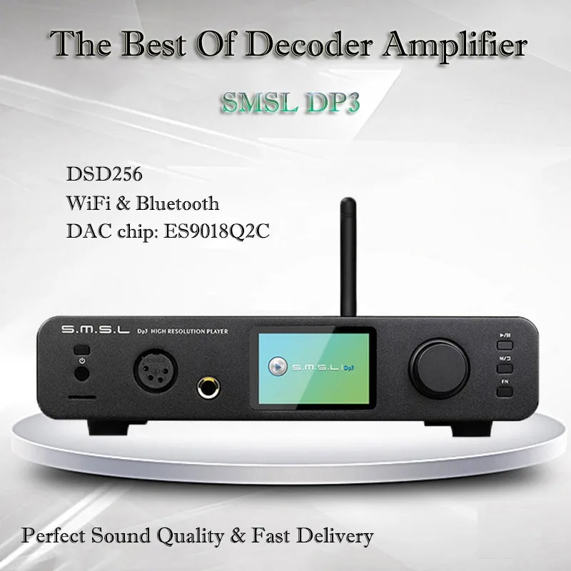DP3 Hi-Fi Bluetooth музыкальный плеер с Wi-Fi сбалансированные наушники усилитель DSD256