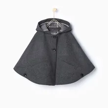 Eveerweekend Вязаный шерстяной свитер blend Hoodie накидки пончо Серый цвет рукав «летучая мышь» Карманы Осень модные куртки верхняя одежда