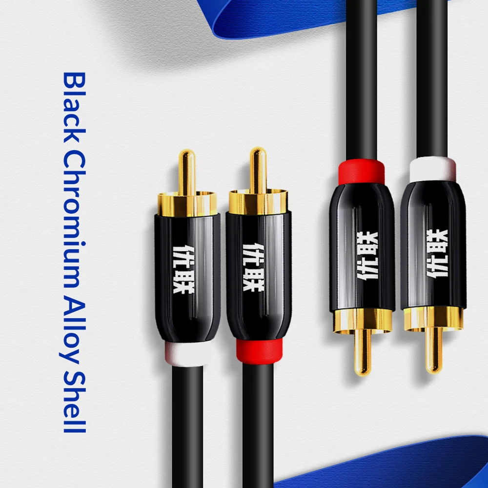 Unnlink HIFI 2RCA to 2 RCA RCA Cable OFC AV Audio Cable 1m 2m 3m 5m 8m 10m For TV DVD Amplifier Subwoofer Soundbar Speaker Wire Unnlink HIFI 2RCA to 2 RCA RCA Cable OFC AV Audio Cable 1m 2m 3m 5m 8m 10m For TV DVD Amplifier Subwoofer Soundbar Speaker Wire