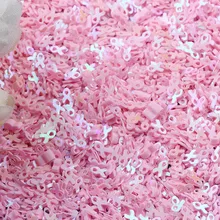 10g paillettes cor-de-rosa fita pvc lantejoulas soltas para artesanato vestuário costura decoração confetes prego lantejoulas diy acessório lentejuelas