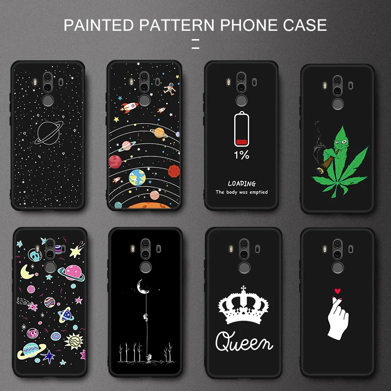 

For Huawei P10 Mate 10 Lite Pro P Smart Plus Phone Cases For Huawei Honor 8X Max 10 9 8 Lite P8 P9 Lite 2017 Y9 2019 Matte Cover