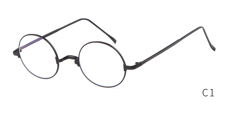 STORY Ретро Круглые Солнцезащитные очки для женщин и мужчин Роскошные брендовые дизайнерские винтажные индивидуальные маленькие оправы очков S128U - Цвет линз: C1