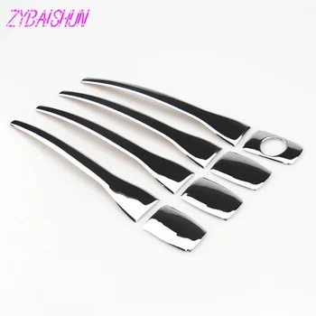

Suitable for Peugeot 2008 3008 207 308 407 Citroen C4 C6 Chrome door handles cover Lining casting made of stainless bezel