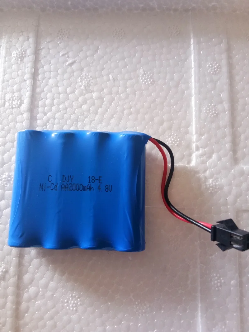 4,8 V 2000mAh Ni-MH батарея Группа RC игрушка электрическое освещение Оборудование безопасности AA батарея для RC игрушки