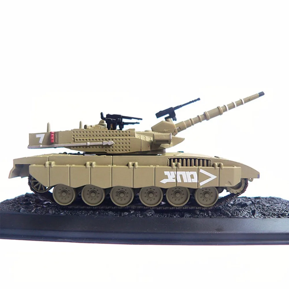 Лидер продаж литые под давлением модели танков 1: 72 Масштаб Военная MERKAVA III 1982 армейская литая игрушка модель танка игрушки для коллекционного подарка