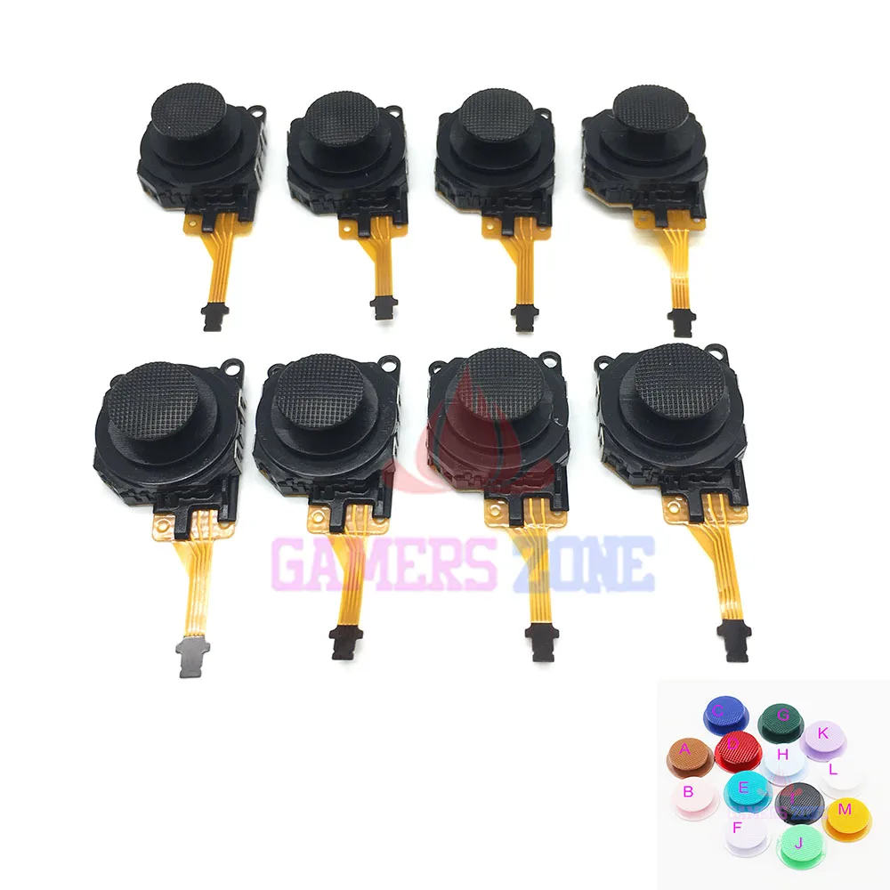 

30pcs Analog Analogue 3D Joystick Button Control Stick For PSP 3000 3003 3004 Replacement