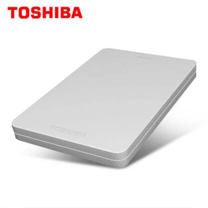 TOSHIBA 1 ТБ 2 ТБ внешний жесткий диск с драйвером 1000 Гб 1000G HDD 2," USB 3,0 тонкий металлический корпус Портативный Бизнес магазин HDTH310E - Цвет: Белый