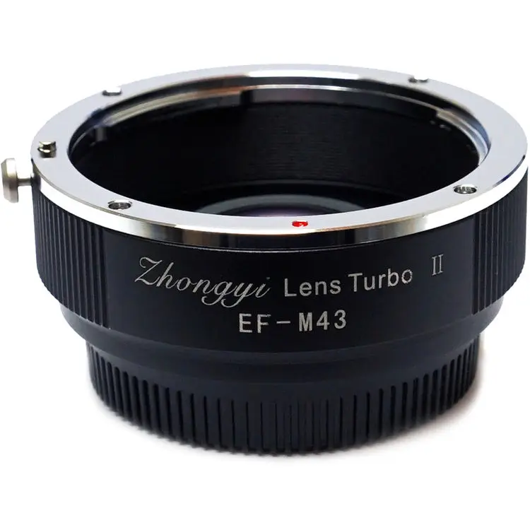 

Zhongyi Lens Turbo II Focal Reducer Speed Booster Adapter for Canon EOS EF Lens to Micro Four Thirds Camera M4/3 MFT GH5 OM-D