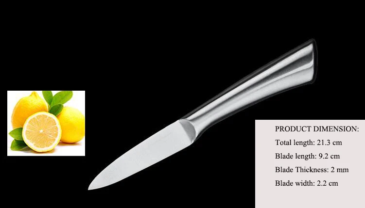 Набор кухонных ножей 7 шт набор ножей, набор ножей из нержавеющей стали с поворотным блоком, набор ножей для повара из нержавеющей стали