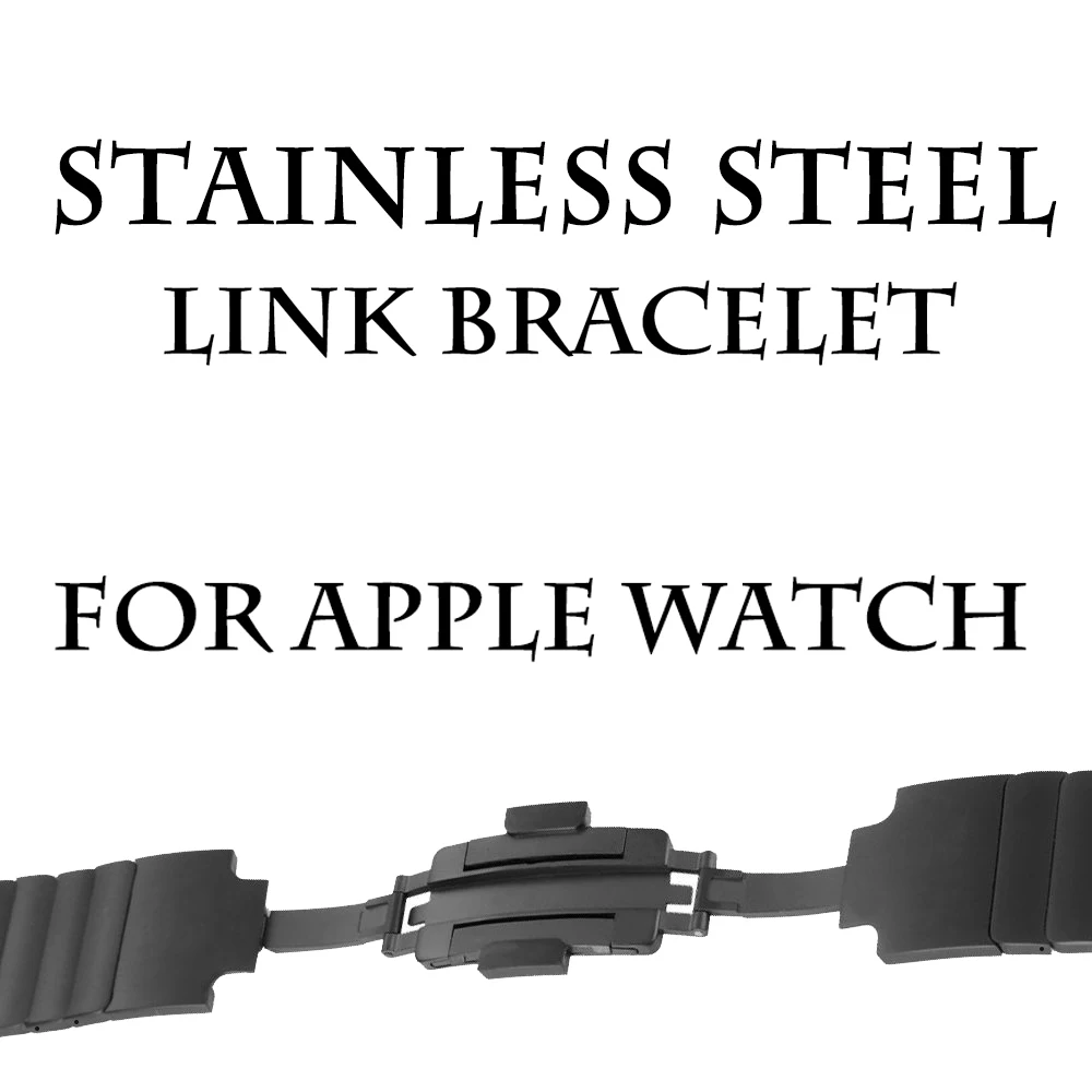 Stainless Steel Bracelet Replacement Strap Watchband Wrist Band Strap for Apple Watch Sport & Edition 42mm/38mm Series 3/2/1 apple-bands-series- : image Stainless Steel Bracelet Replacement Strap Watchband Wrist Band Strap for Apple Watch Sport & Edition 42mm/38mm Series 3/2/1 apple-bands-series-