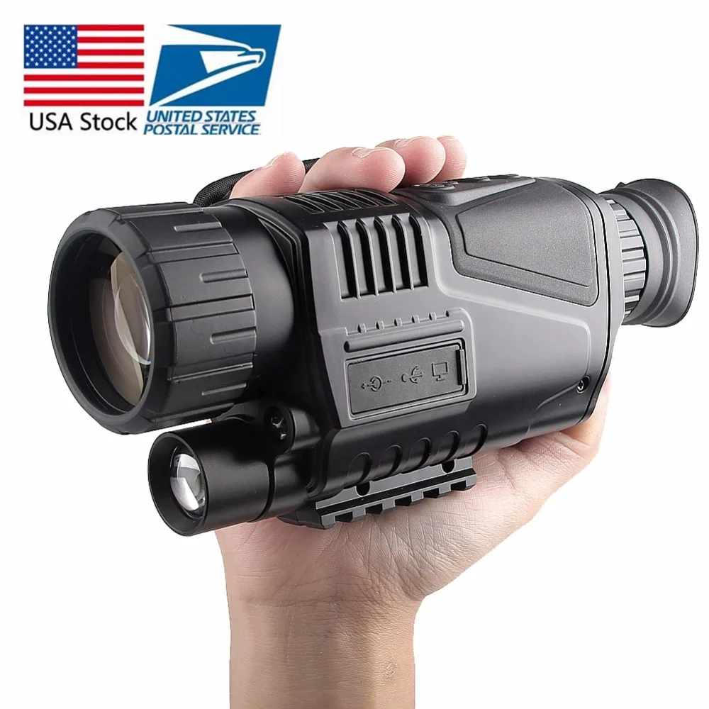 USA Shipping IR Digital Monocular Night Vision Camping