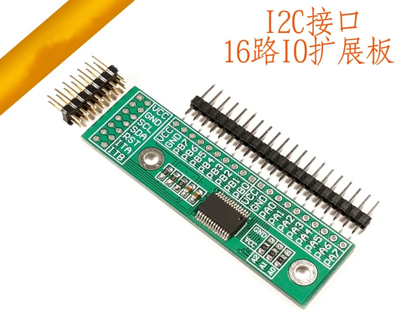 2шт интерфейс IEC 16-канальный модуль расширения IO для Arduino 51 IIC вход выход Плата расширения MCP23017-E/SS IIC до 16 бит IO
