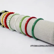 Главное мягкий бархат браслет Дисплей бар часы держатель ювелирные изделия Организатор ботильоны витрина Holde браслет показывая стойку