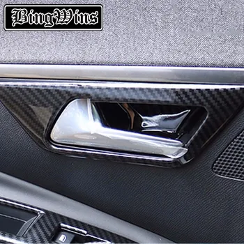 

Car Styling ABS Inner Door Handle Bowl Frame Cover Trim Interior Decoration Fit For Peugeot 3008GT 2017 Car Accessories