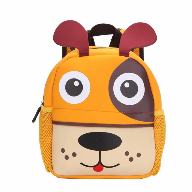  Cute Kid Toddler Schoo Bags Backpack Kindergarten Children Girls Boys Schoolbag 3D Cartoon Animal B - 4000002399824