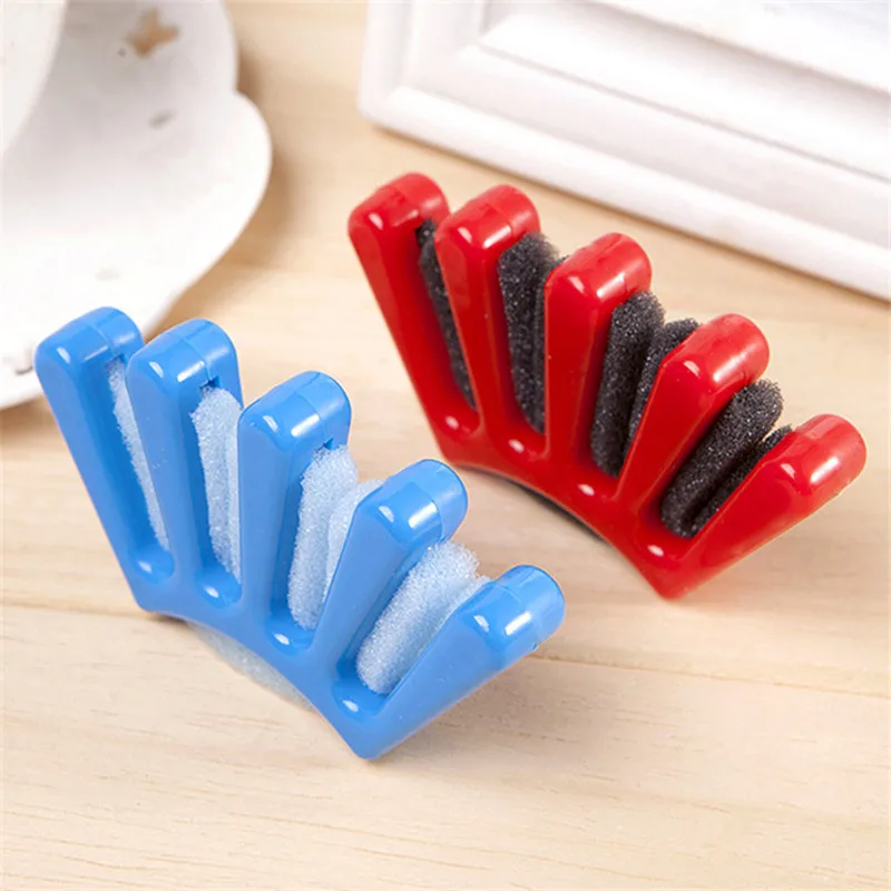 1pc Plastic Sponge Five Fingers Lady French Hair Braiding Tool Weave