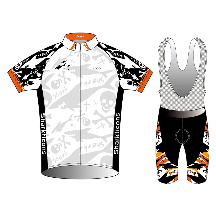 

IRONANT Men's Cycling Jersey 2018 Pro Team Short Sleeve Light Breathable Quick Drying OEM custom Cycling Sets Cycling Clothing