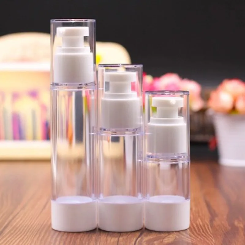 

1Pc Mini Portable Plastic Transparent Small Empty Spray Bottle For Make Up And Skin Care Refillable Travel Use Travel Bottle L58