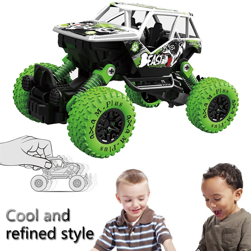 

Pull Back Car Inertial Car Interactive Automation Fashionable Cool Developmental Educational Interesting Multicolor Metal
