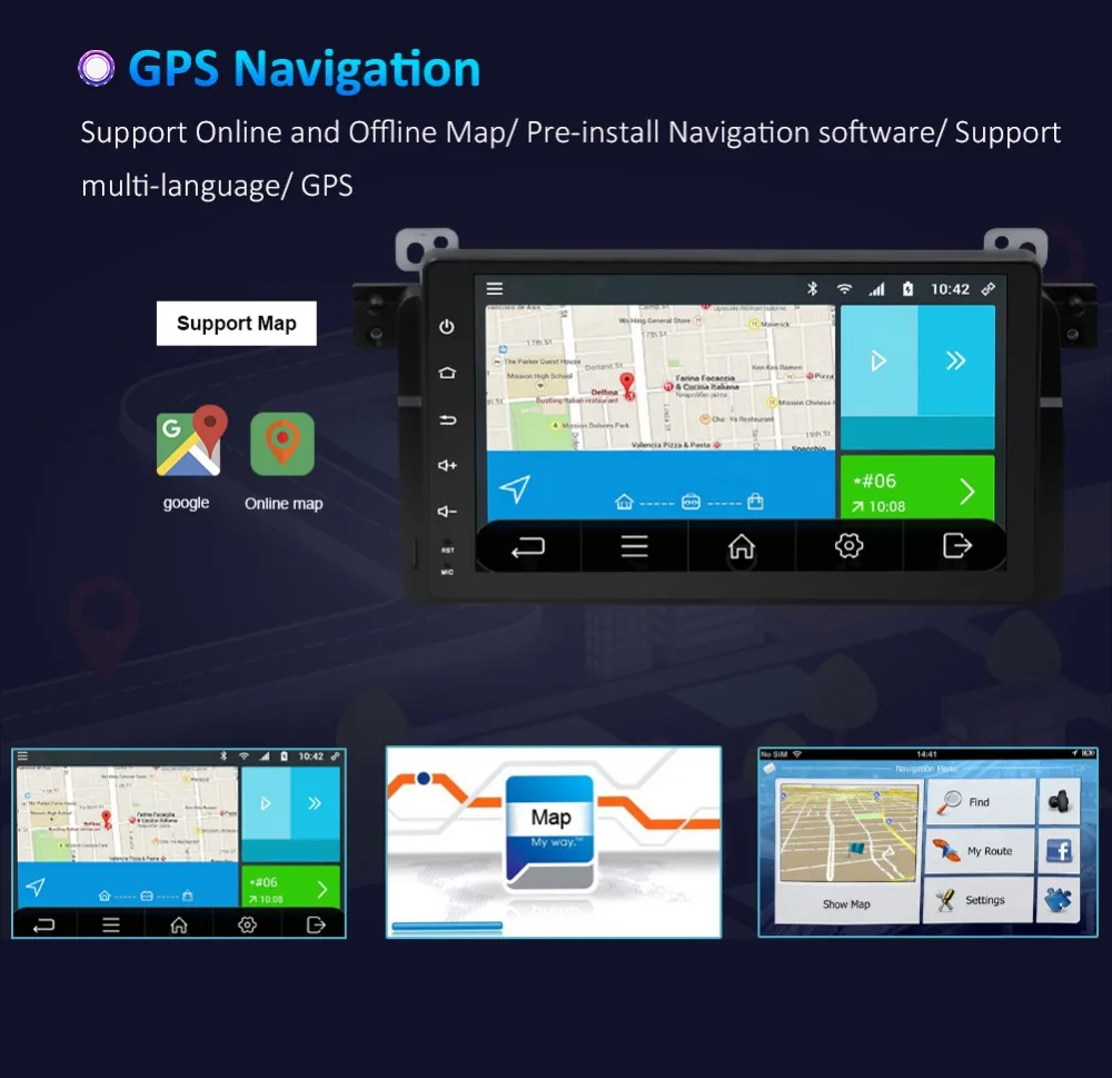 Cheap single 1 DIN Android 9.0 Car DVD For BMW E46 car multimedia android Radio Stereo GPS Navigation Quad Core Bluetooth WIFI Radio 12 Cheap single 1 DIN Android 9.0 Car DVD For BMW E46 car multimedia android Radio Stereo GPS Navigation Quad Core Bluetooth WIFI Radio 12