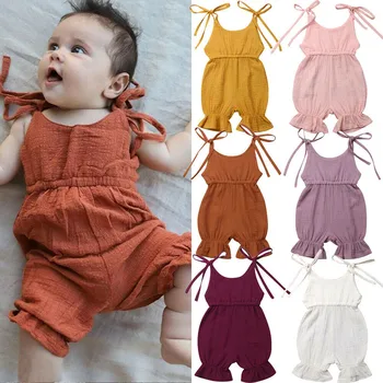 

SZYADEOU Newborn Infant Toddler Baby jumpsuit Summer Romper baby Girls Boys meisje clothes Outfits Sets manga larga боди L4