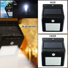 Камера Безопасности наружного 2 Режим 8 светодиодный/16 светодиодный Водонепроницаемый SMD2835 Солнечный движения PIR Сенсор светодиодный настенный светильник дорожка для Патио сад с подъездной дорожкой лампа