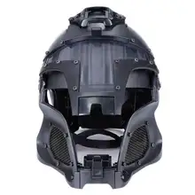 

WoSporT 2018 Tactical Military Ballistic Helmet Side Rail NVG Shroud Transfer Base Outdoor Sports Army Combat Airsoft Paintball