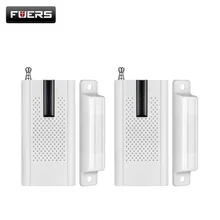 Fuers, новинка, Беспроводной магнитный датчик для двери, окна, детектор для WG11, домашняя сигнализация, GSM сигнализация, 433 МГц, датчик двери