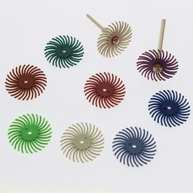 

Blood Lotus wood/carving core/polishing head/grinding gap 9pcs Polishing discs +1pc 3mm stick Olive+1pc2.35mm stick Oliv