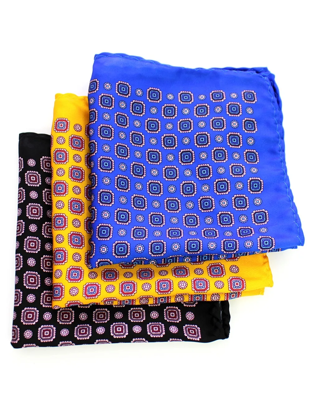 JEMYGINS оригинальный Цветочный горошек Многоцветный модные для мужчин карман квадратный шелковый платок нежный носовой платок для мужчи